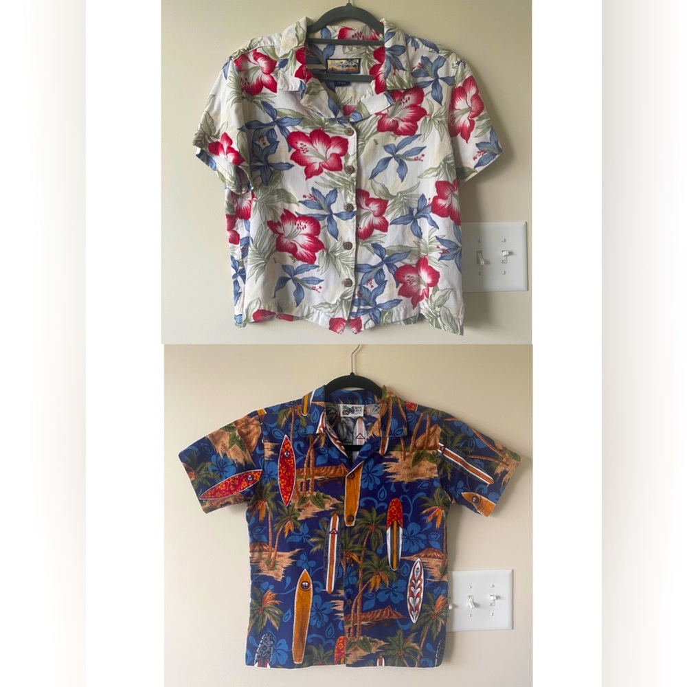 Lot of 2 Hawaiian Shirts